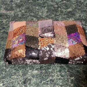 Womans sequence clutch purse